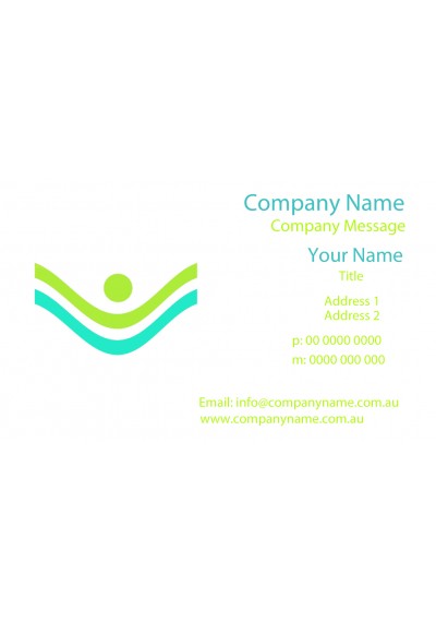 People Logo Business Card